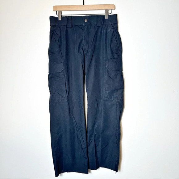 5.11 Tactical Women's Taclite Pro Ripstop Pants Cargo Dark Navy Size 8 Career - Picture 2 of 11